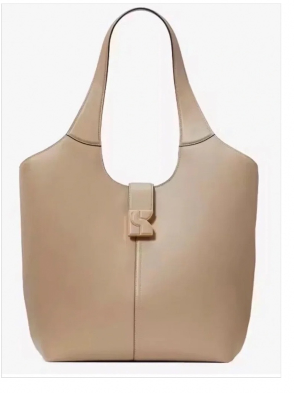 Kate Spade Dakota Smooth Leather Tote – Timeless Taupe | Excellent Condition